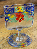 Exquisite Art Deco Glass Table Toothpick or Cigarette Holder – Hand-Painted