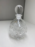 Harrods cut glass scent bottle