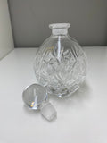 Harrods cut glass scent bottle