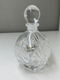 Harrods cut glass scent bottle