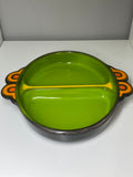 Vintage 1960s West German Pottery Herbolzheimer Keramik Dish – Retro Space Age Design