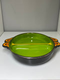 Vintage 1960s West German Pottery Herbolzheimer Keramik Dish – Retro Space Age Design