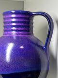 Vintage 1970s Marei Keramik West German Pottery Drip Glaze Vase/Jug