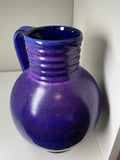 Vintage 1970s Marei Keramik West German Pottery Drip Glaze Vase/Jug