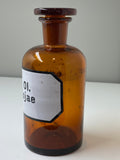 Vintage apothecary bottle - Ol. Sojae