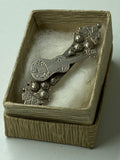 Edwardian silver brooch