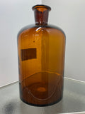 1974 large empty chemical bottle