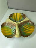 1930s Art Deco Shelley Trefoil Dish – Vibrant Hand-Painted Design