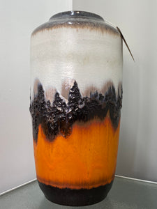 Large 1960s West German Fat Lava Vase by Scheurich – Form 517-38