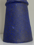 Unusual 1960s Ruscha Keramik West German Pottery Vase – Fluted Abstract Design