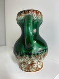 Mid-Century 1970s Jopeko West German Pottery Fat Lava Vase – Amphora Shape