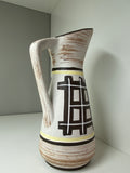 Mid-Century 1960s Eckhardt & Engler West German Pottery Jug – Geometric Design