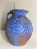 Vintage 1960s West German Scheurich Keramik Pottery Jug – Stunning Colour & Texture