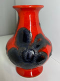 Vintage West German Scheurich Keramik Lava Glaze Vase – Mint Condition