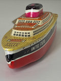 1950s Japanese Tin Plate Toy Cruise Liner by MASUYA – Friction Driven