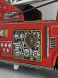 Vintage 1950s Horikowa Toy Fire Engine – Battery-Operated Tin Plate Design