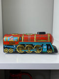 Mid century Japanese tin wind-up train