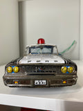 Vintage ASC-Japan Tin Toy Ford Galaxie Police Car – 1960s Battery-Powered