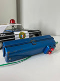 Vintage ASC-Japan Tin Toy Ford Galaxie Police Car – 1960s Battery-Powered