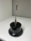 Vintage Polo Trophy – Chrome Ball & Stick on Black Bakelite Base (16cm High)