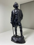 Vintage Cast Iron Statuette of Prince Alexander Suvorov – Kasli Foundry