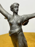 Vintage Soviet statuette ‘The Motherland Calls’