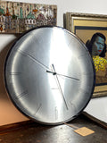 Large chrome Karlsson Dragonfly wall clock