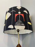 1960’s Scandinavian table lamp with 60’s shade.