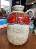 1970s West German Pottery Jug – Jasba Keramik Lava Vase