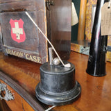 Vintage chrome Polo trophy on a bakelite base