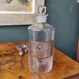 Vintage apothecary bottle - Acid. Nitric. Dil