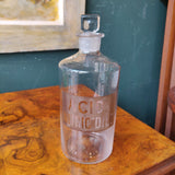 Vintage apothecary bottle - Acid. Nitric. Dil