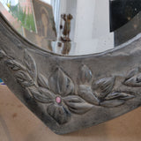 Glasgow School Arts and Crafts pewter mirror